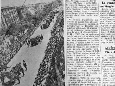 E infine c'� il solenne corteo funebre che, partito da piazza Roma (oggi piazza Aldo Moro), percorse il lungomare Vittorio Veneto accerchiato dal popolo barese